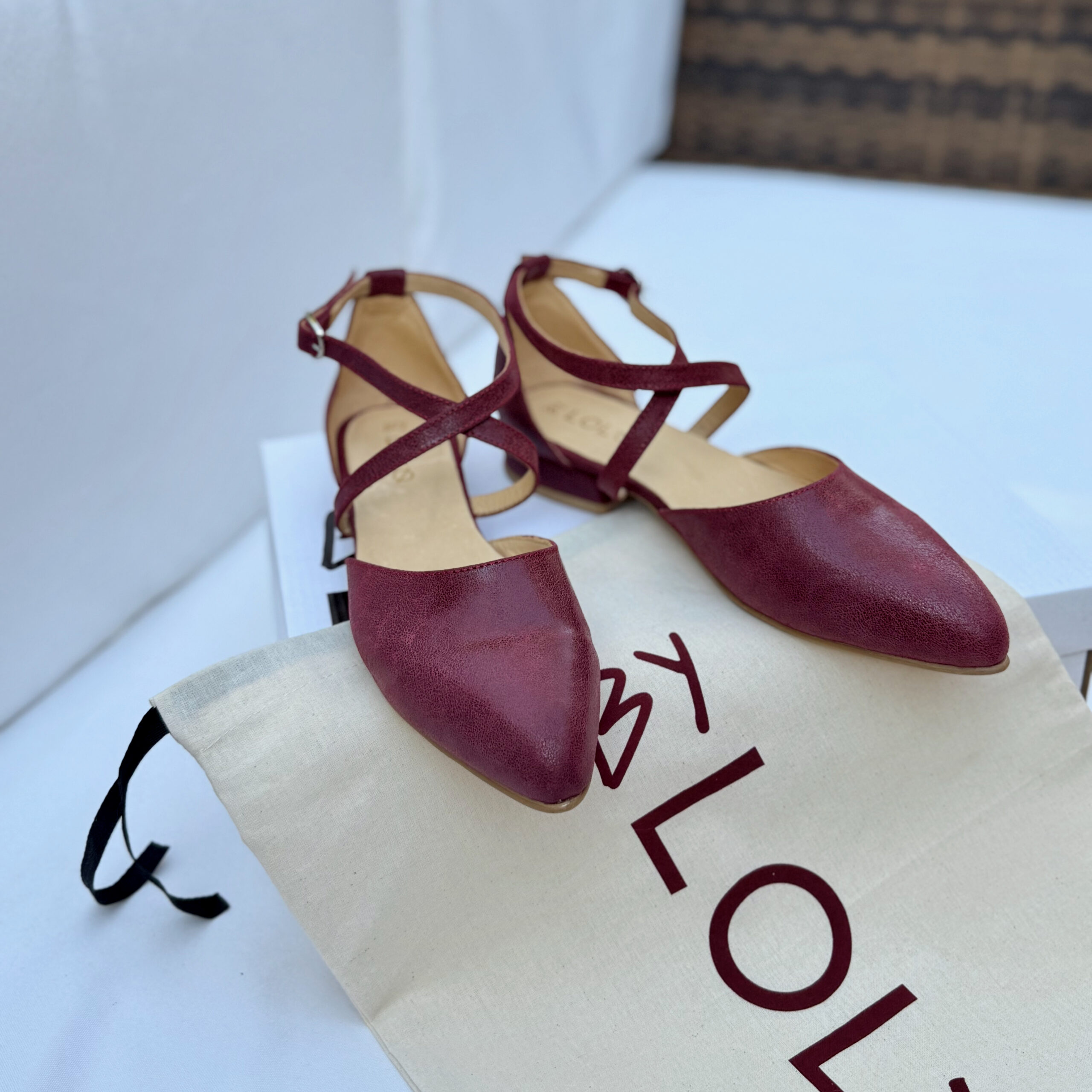 BALLERINA GUINDA BRILLOS - Imagen 2